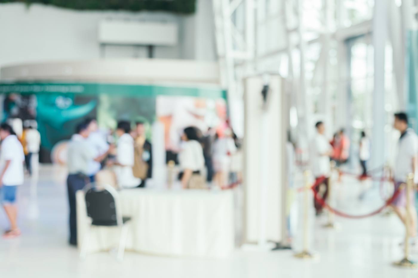 Visitors sourcing from Egyptian factories at the exhibition
